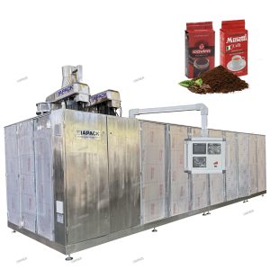 خودکار ڈوئل چیمبر اینٹوں کا ویکیوم بیگ تشکیل دینے والی پیکیجنگ مشین