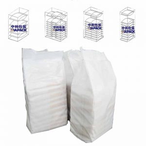 ثانوی بیگنگ مشین （بڑے پی پی بنے ہوئے بیگ میں نمک کا چھوٹا بیگ）