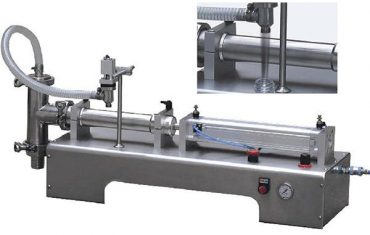 واحد سر پسٹن فلٹر مائع