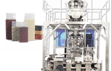 اناج کے لئے خودکار اینٹوں کی قسم کا ویکیوم بیگ تشکیل بھرنے والی پیکیجنگ مشین